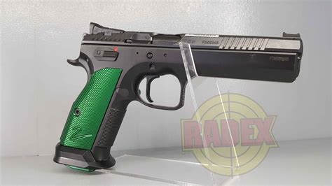 Pistolet CZ TS 2 RACING GREEN 9x19 Tactical Sport 2