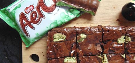 Aero Mint Chocolate Brownies - Maverick Baking