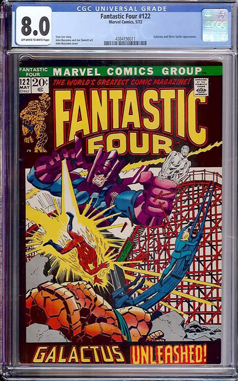 Fantastic Four Cgc Ow W Auction Pedigree Comics