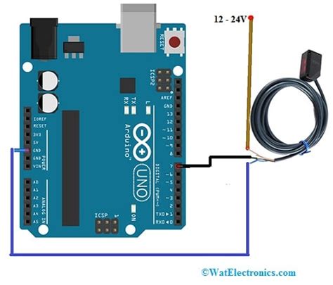 Photoelectric Sensor With An Arduino Wiring Diagram Photo El