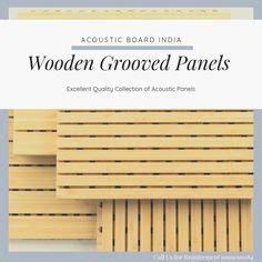 Wooden Slats Wooden Grooved Panels Perforated Wooden Grooved Panels