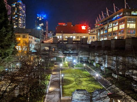 All buildings in Downton Vancouver look evil at night : r/evilbuildings