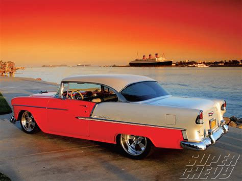 1955 Chevy Bel Air Wallpaper Resolution 1600x1200 Id 768419