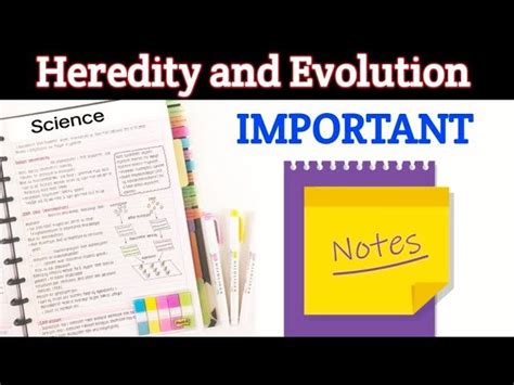 Heredity and Evolution Notes - AkshataKirpekar