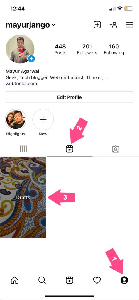 How To Find Reel Drafts On Instagram Zeru