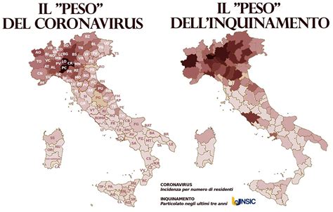 Inquinamento E Covid 19 I Dati Provinciali Per Riflettere