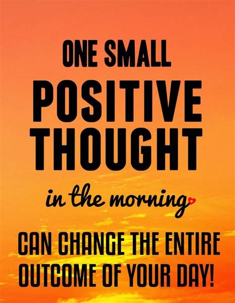 42 Most Inspiring Positive Thoughts For A Positive Day - Gravetics