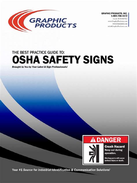 OSHA Safety Sign Best Practices | PDF | Occupational Safety And Health | Occupational Safety And ...