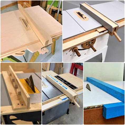 20 Free DIY Table Saw Fence Plans You Can Make - Suite 101