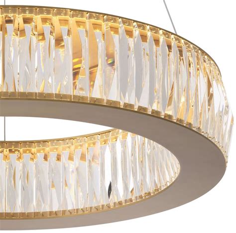 Casa Padrino Luxury Led Chandelier Antique Brass X H Cm