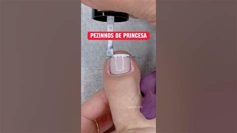 Esmaltação De Princesa Nas Unhas Dos Pés 👸🏻 Pedicure Unhasdospés Francesinha Youtube