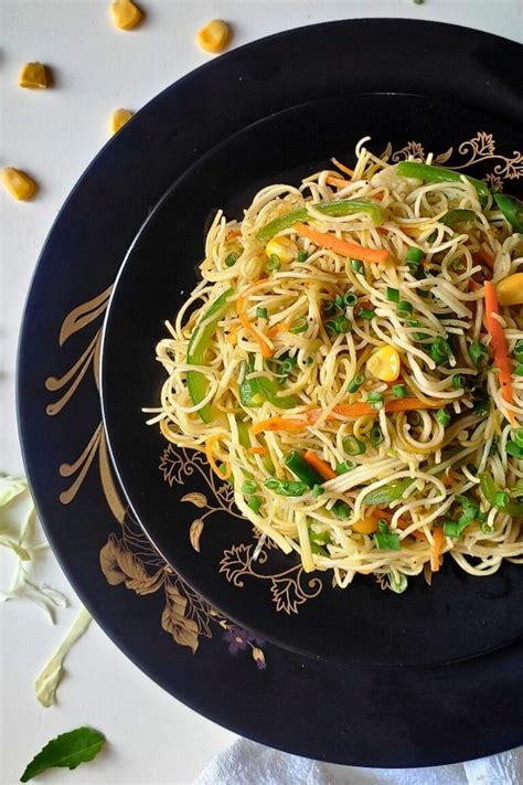 The Best Veg Hakka Noodles Recipe Ever