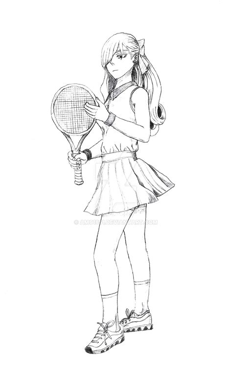 Fiona Frost Playing Tennis As Nafalia Phony By Amc1851 On Deviantart