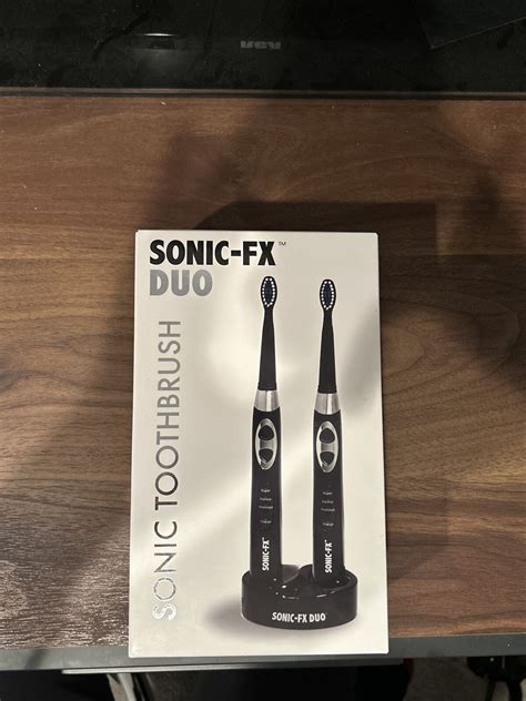 Sonic Fx Duo Dual Handle Whitening Electric Toothbrushes Modes With