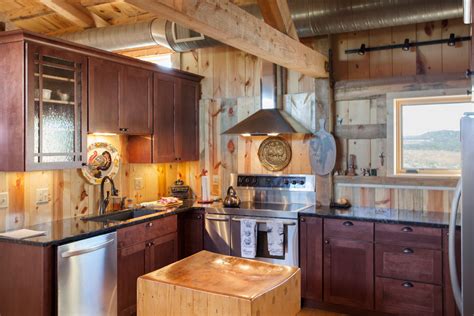 Loft Living In A Nebraska Barn Home Traditional Kitchen Other