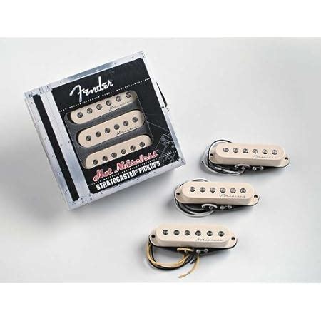 Amazon Fender ピックアップ Ultra Noiseless Hot Stratocaster Pickup Set