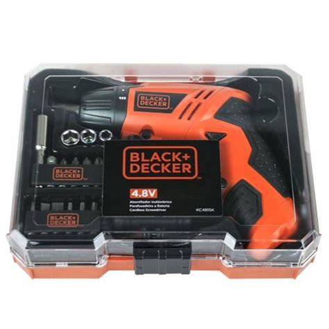 Parafusadeira Bateria Acess Rios Kc K Black Decker R