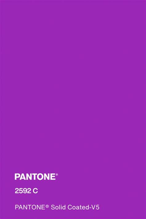 Pantone 2592 C In 2024 Pantone Purple Color