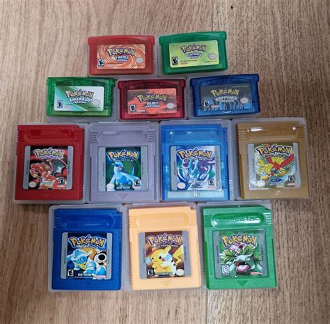 Pokemon Ultimate Collection 12 Game Value Bundle Nintendo Gba And Game