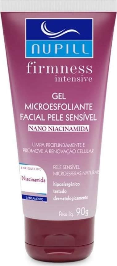 Gel Microesfoliante Pele Sensível Nupill Firmness Intensive Nano