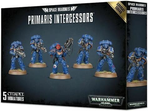 Warhammer 40k Space Marine Primaris Intercessors Combat Squad 5 New