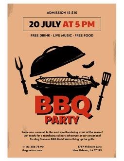 Bbq Fundraiser Flyer Templates Free The Ultimate Guide To Create