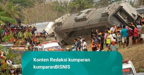 Usai Argo Semeru Argo Wilis Anjlok Jalur Kereta Sentolo Wates