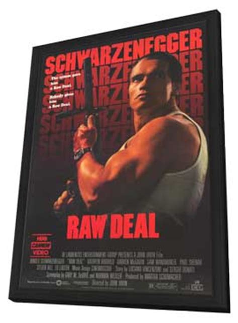 Raw Deal Movie Posters From Movie Poster Shop