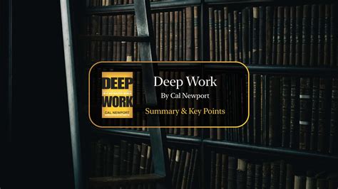 Deep Work - Cal Newport [Book Summary] — LinkedPhone