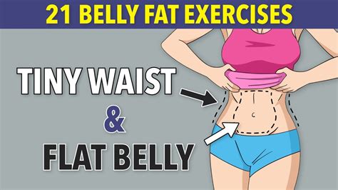 Easy Exercises To Lose Inches Off Your Waist Belly Fat Workout