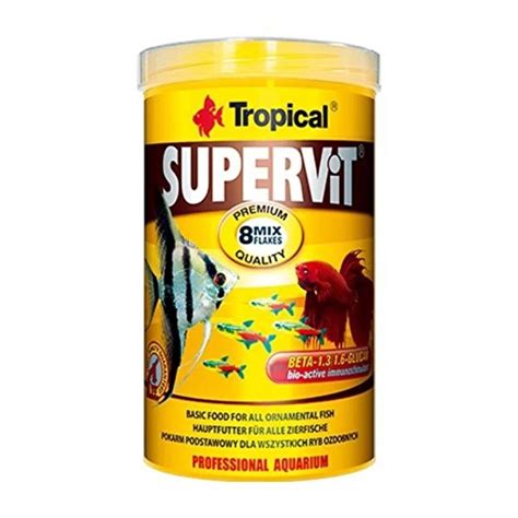 Tropical Supervit Flake Pul Balık Yemi 250 ml 50 gr Fiyatları ve