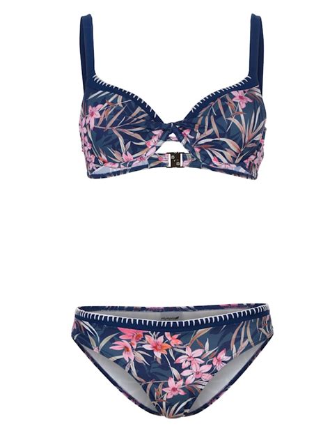 Olympia En Remise Bikini Ravissant Motif Fleuri Avec Haute Qualit