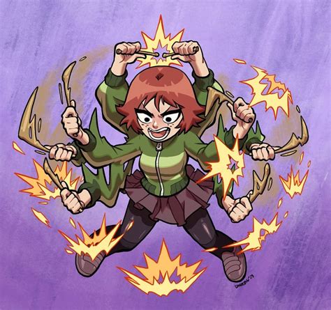 Kim Pine Scott Pilgrim Drawn By Dkirbyj Danbooru