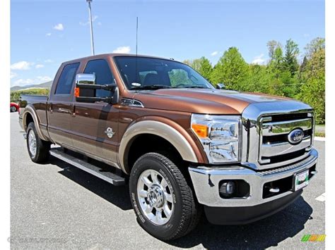 Golden Bronze Metallic Ford F Super Duty Lariat Crew Cab X