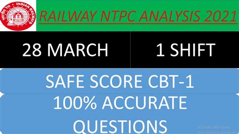 Rrb Ntpc March St Shift Paper Analysis Ntpc Maths Paper Ntpc