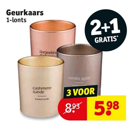 Geurkaars Aanbieding Bij Kruidvat