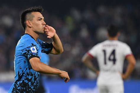 El Chucky Lozano marcó en nuevo triunfo del Napoli en la Serie A TUDN