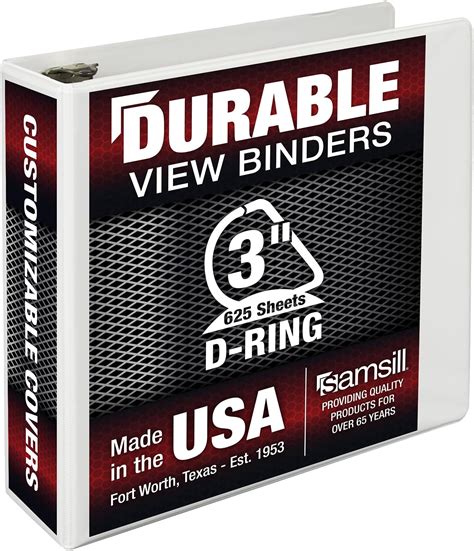 Amazon Cardinal Ring Binder Inch Performer Clearvue Binder