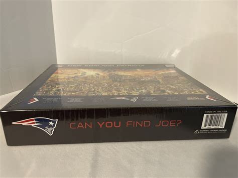 Nfl New England Patriots Search Puzzle 500 Pieces 24 X 18 Find Joe Journeyman Ebay