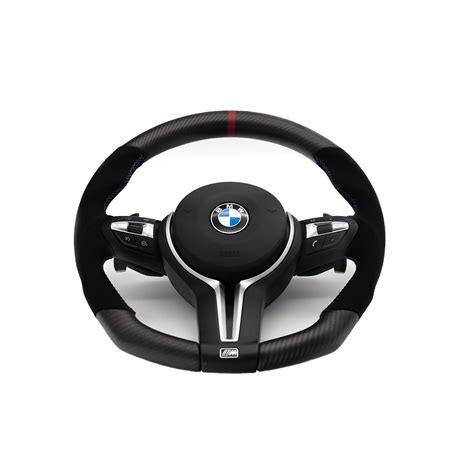 SHFT BMW F Series Flat Bottom Steering Wheel In Matte Carbon Fibre