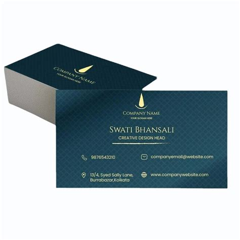 Multicolor Paper Visiting Card Printing At Rs 1 5 Piece In Kolkata Id