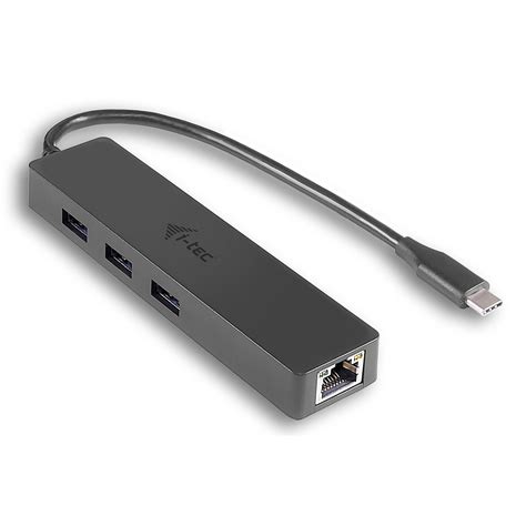 I Tec USB C Slim Passive Hub 3 Ports Ethernet Hub USB Garantie 3