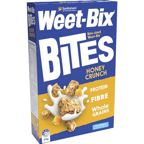 Sanitarium Weet Bix Bites Crunchy Honey Breakfast Cereal 510g Woolworths