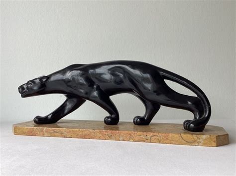 Art Deco Beeld Black Panter Catawiki