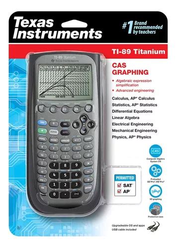 Calculadora Texas Instruments Ti Titanium Gr Fica Negro Cuotas