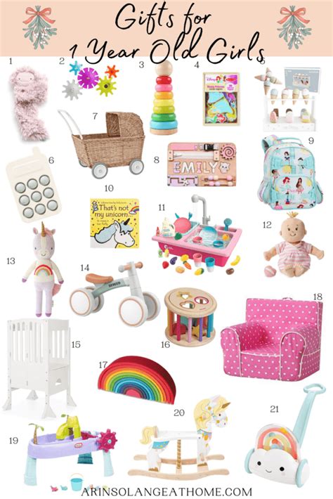 Gift Ideas For A One Year Old Lovely Lucky Life