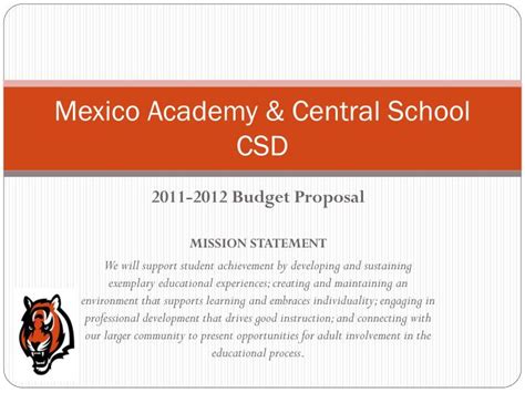 PPT - Mexico Academy & Central School CSD PowerPoint Presentation, free download - ID:1987919