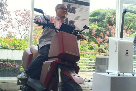 Mahasiswa Tel U Ciptakan Sepeda Motor Listrik Akan Diproduksi Massal