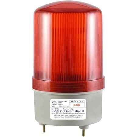 POWER ABS Revolving Industrial Tower Beacon Light AC 110V 220V And DC