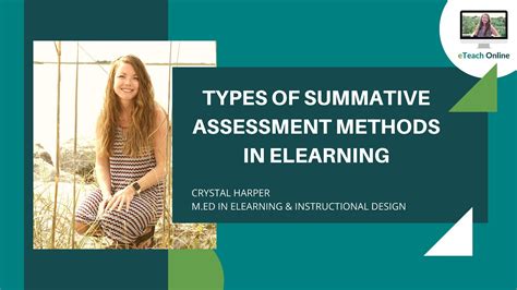 4 Types Of Summative Assessment Methods In Elearning Youtube